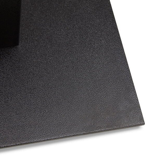 Mange-debout design 'AUSTIN BAR' noir avec pied en métal noir - 160x80 cm – Image 18
