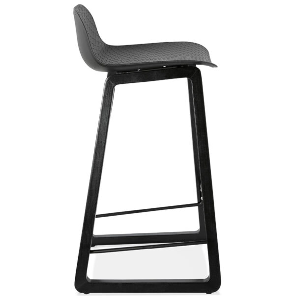 Tabouret snack mi-hauteur 'SASHIMI MINI' noir design