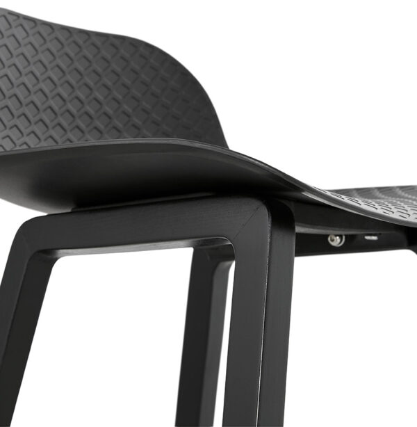 Tabouret snack mi-hauteur 'SASHIMI MINI' noir design – Image 6